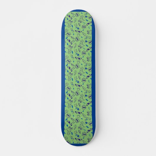 Dinosaur Skateboard (Vorne)