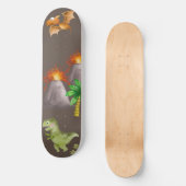 Dinosaur Skateboard (Vorderseite)