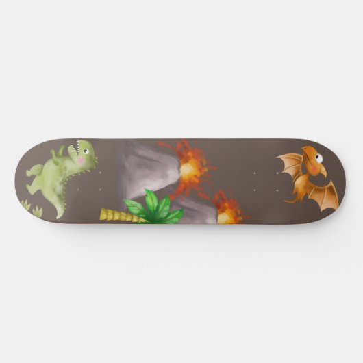 Dinosaur Skateboard (Horizontal)