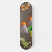 Dinosaur Skateboard (Vorderseite)
