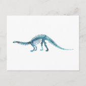 Dinosaur Skeleton Postkarte (Vorderseite)
