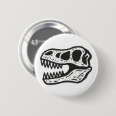 Dinosaur Skull Button (Vorne & Hinten)