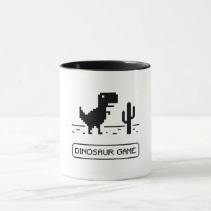 Dinosaur-Spiel. Tasse