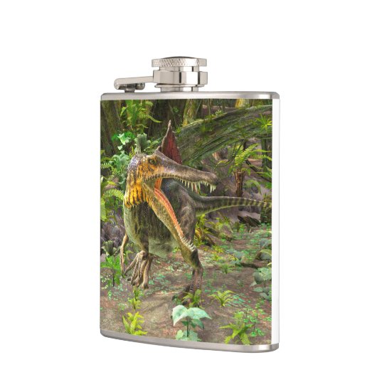 Dinosaur Spinosaurus Flachmann (Links)