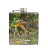 Dinosaur Spinosaurus Flachmann (Vorderseite)