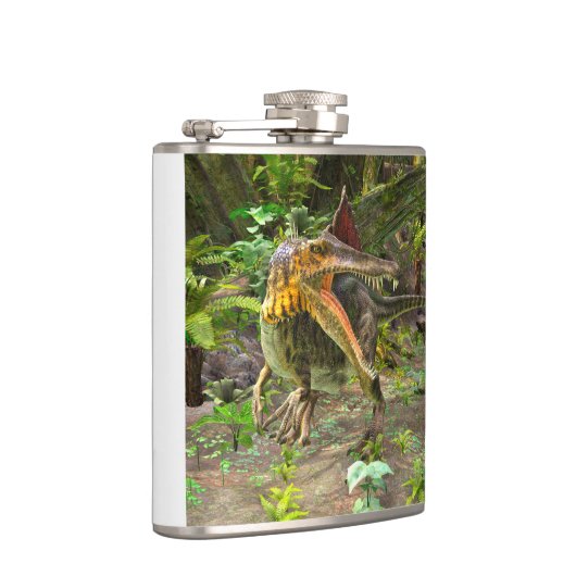 Dinosaur Spinosaurus Flachmann (Rechts)