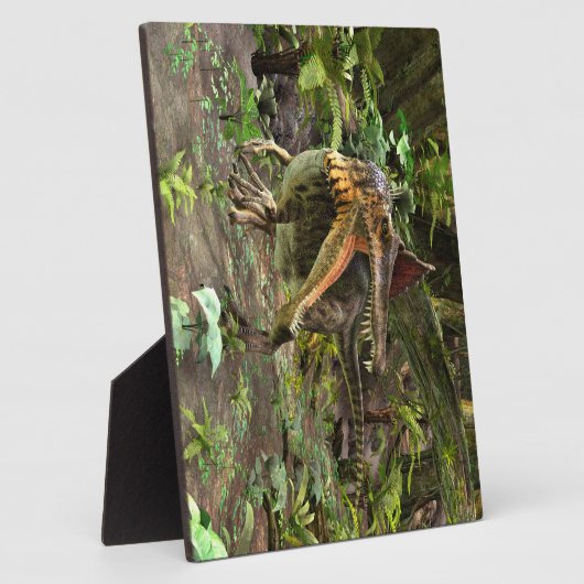 Dinosaur Spinosaurus Fotoplatte (Seite)