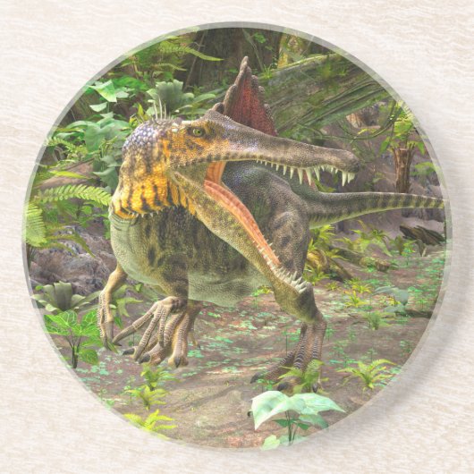 Dinosaur Spinosaurus Getränkeuntersetzer (Vorne)