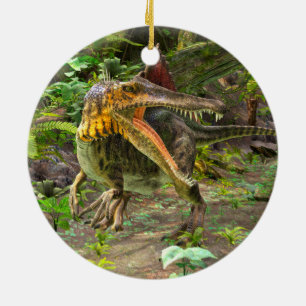 Dinosaur Spinosaurus Keramik Ornament
