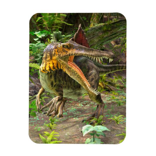 Dinosaur Spinosaurus Magnet (Vertikal)