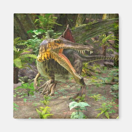 Dinosaur Spinosaurus Magnet (Vorne)