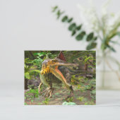 Dinosaur Spinosaurus Postkarte (Stehend Vorderseite)