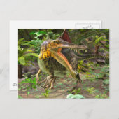 Dinosaur Spinosaurus Postkarte (Vorne/Hinten)