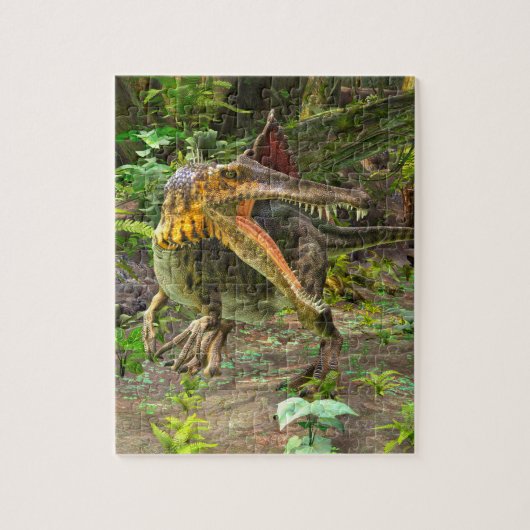 Dinosaur Spinosaurus Puzzle (Vertikal)