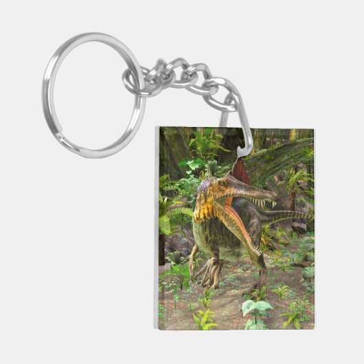 Dinosaur Spinosaurus Schlüsselanhänger (Vorderseite links)