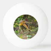 Dinosaur Spinosaurus Tischtennisball (Rückseite)