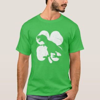 Dinosaur St Patricks Day Cool Boys Kids Toddler Ir T-Shirt