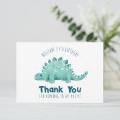 Dinosaur Stegosaurus Danke (Stehend Vorderseite)