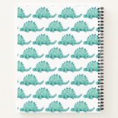 Dinosaur Stegosaurus Kids Notizblock (Rückseite)