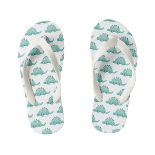 Dinosaur Stegosaurus Pattern Kinderbadesandalen
