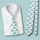 Dinosaur Stegosaurus Pattern Krawatte