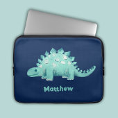 Dinosaur Stegosaurus Pattern Laptopschutzhülle