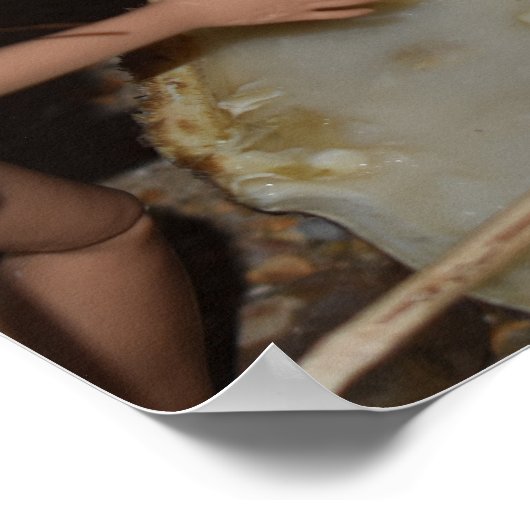 Dinosaur Stew Poster (Ecke)