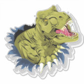 Dinosaur Stickers Aufkleber (Vorderseite)