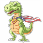 Dinosaur Stickers Aufkleber (Vorderseite)