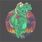 Dinosaur Stickers Aufkleber (Vorderseite)