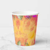 Dinosaur Stomp Chomp Rawr 4. Party Pappbecher (Rückseite)