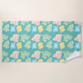 DINOSAUR STRANDTUCH (Vorderseite)