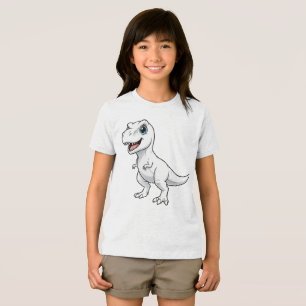 Dinosaur Streichlauf: Prähistorisches Chaos! Tri-Blend Shirt