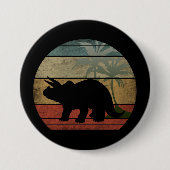 DINOSAUR SUNSET 3 BUTTON (Vorderseite)