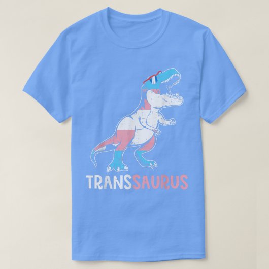 Dinosaur T Re Trans Saurus Transgender Pride Men B T-Shirt (Design vorne)