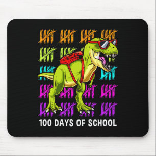 Dinosaur T Rex 100 Tage der Schule Dinosaur T Rex Mousepad