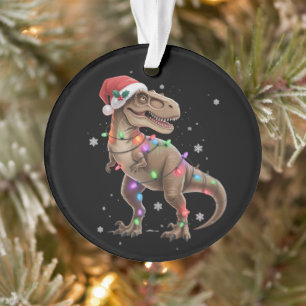 Dinosaur T-Rex Baum Weihnachten Xmas Haustier Dino Ornament