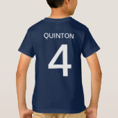 Dinosaur T-rex Birthday Boy T-Shirt (Rückseite)