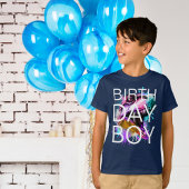 Dinosaur T-rex Birthday Boy T-Shirt
