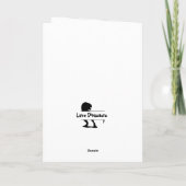 Dinosaur T Rex Birthday Roar Jurassic Card Karte (Rückseite)