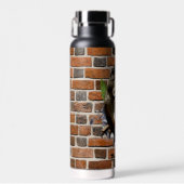 Dinosaur T-Rex Bucking Out Personalize Name Trinkflasche (Vorne)