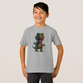 Dinosaur T Rex Design T-Shirt (Vorne ganz)
