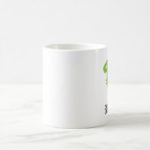 Dinosaur T Rex Dino Baby Einfache Niedliche Bezeic Kaffeetasse (Mittel)