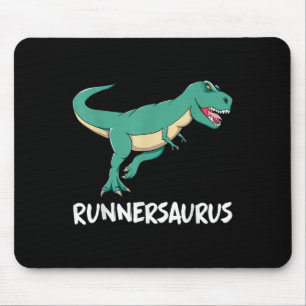 Dinosaur T-rex Dino Funny Exercise Cardio Running Mousepad
