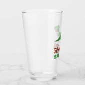 Dinosaur T-Rex Dino Granddad Abuelo Grandpasaurus Glas (Rechts)