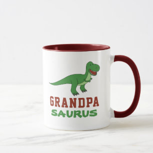 Dinosaur T-Rex Dino Granddad Abuelo Grandpasaurus Tasse