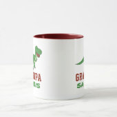 Dinosaur T-Rex Dino Granddad Abuelo Grandpasaurus Tasse (Zentrum)