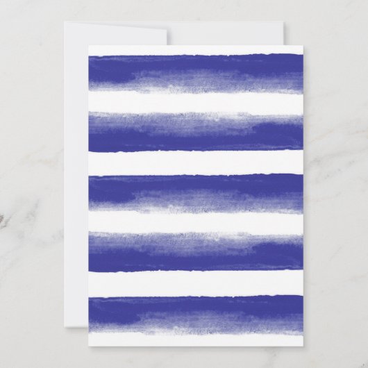 Dinosaur T-Rex Dino Mite Pool Bash Boy Blue Party Einladung (Rückseite)