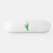 Dinosaur T-Rex - Farbe des Hintergrunds auswählen Skateboard (Horizontal)