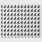 Dinosaur T-Rex Geschenkpapier (Flach)